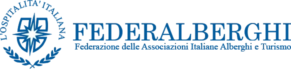 Logo Federalberghi, Federazione delle Associazioni Italiane Alberghi e Turismo
